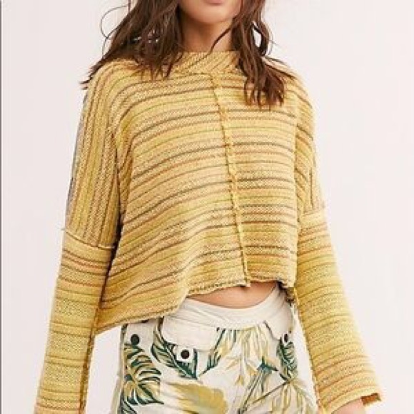 Free People Tops - NWT Free People Catalina Pullover Soft Sunset Top